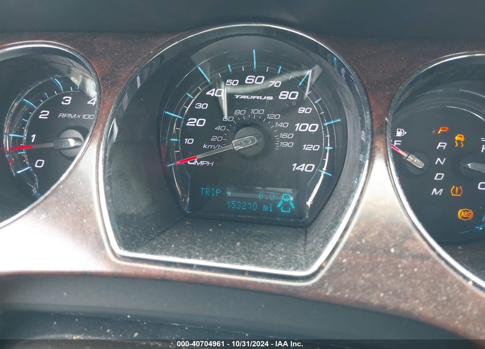 2011 FORD TAURUS SEL VIN: 1FAHP2EW5BG127057