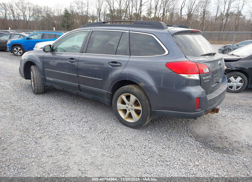 2014 SUBARU OUTBACK 2.5I PREMIUM VIN: 4S4BRBCC7E3304931