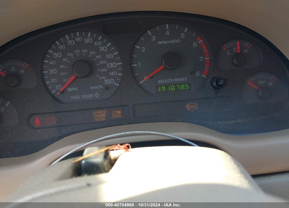 2002 FORD MUSTANG GT VIN: 1FAFP45X52F173537