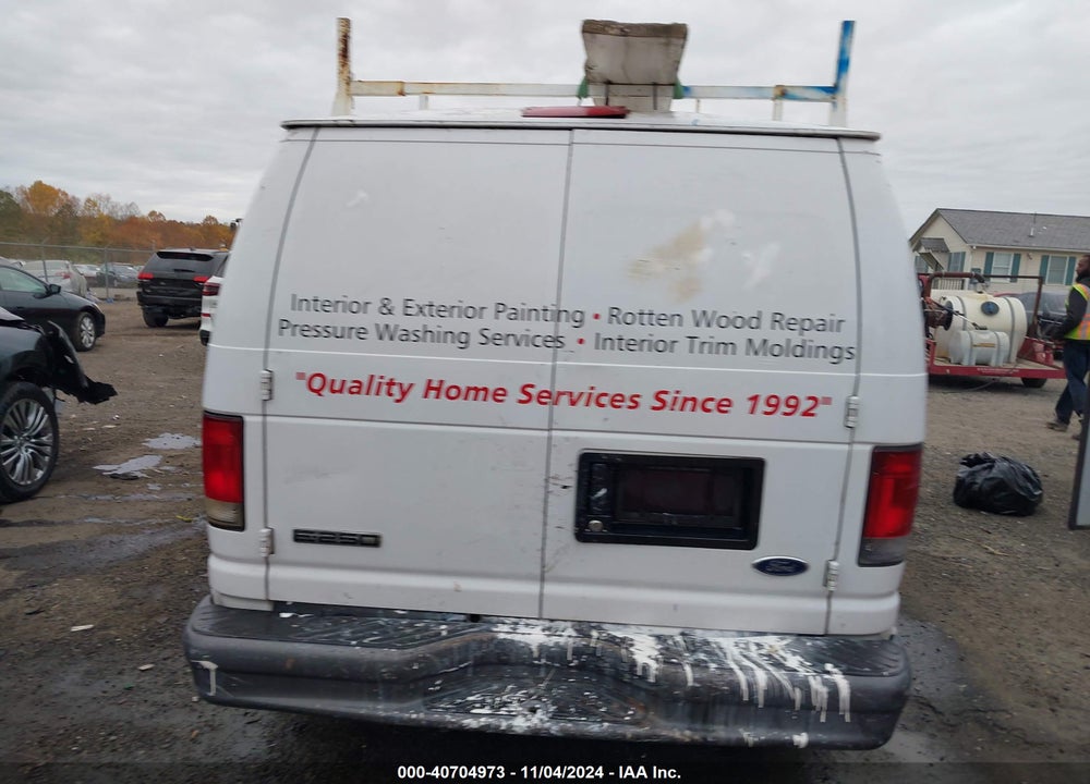2006 FORD E-250 COMMERCIAL/RECREATIONAL VIN: 1FTNE24W86HA81180