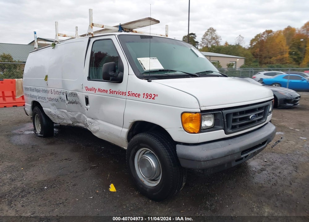 2006 FORD E-250 COMMERCIAL/RECREATIONAL VIN: 1FTNE24W86HA81180