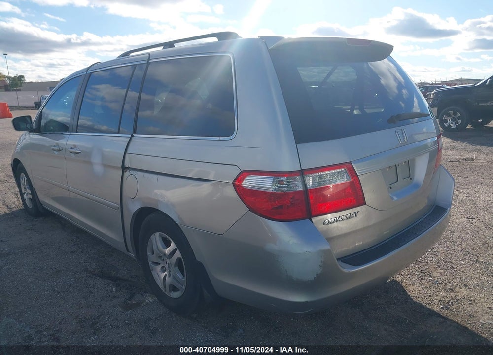 2007 HONDA ODYSSEY EX VIN: 5FNRL38447B106339
