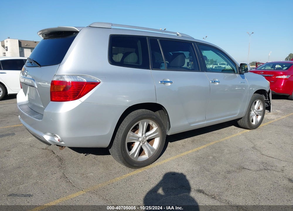 2010 TOYOTA HIGHLANDER LIMITED VIN: JTEDK3EH2A2155159