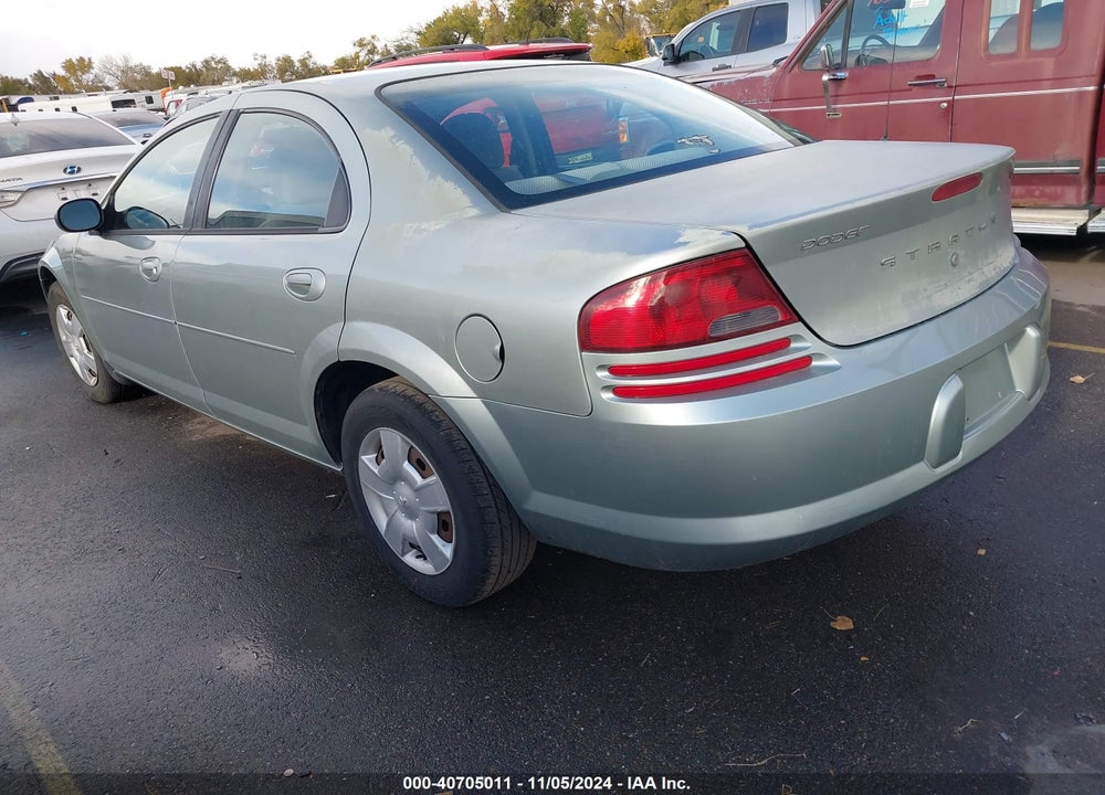 2005 DODGE STRATUS SXT VIN: 1B3EL46X35N546537