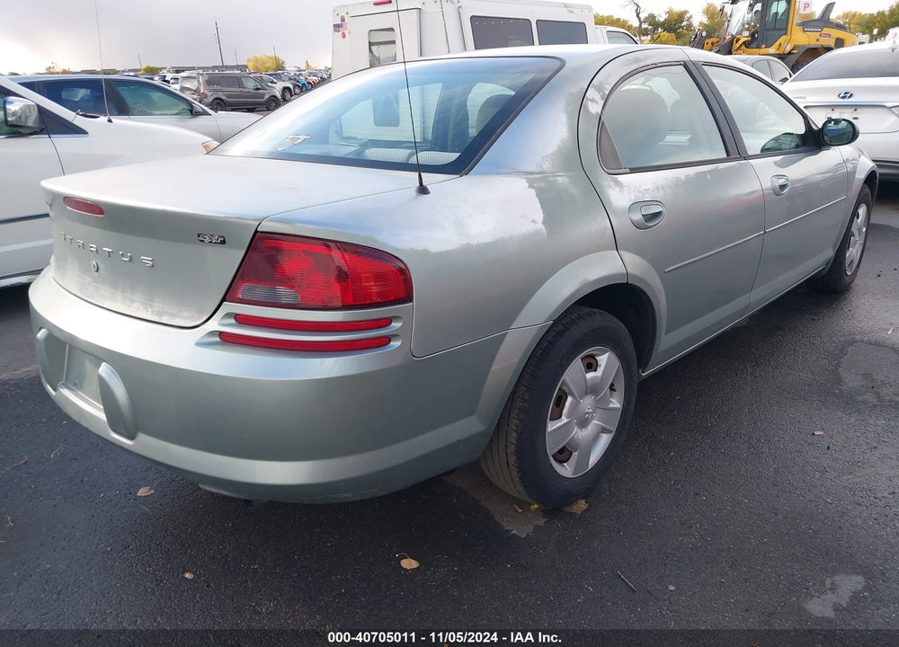 2005 DODGE STRATUS SXT VIN: 1B3EL46X35N546537