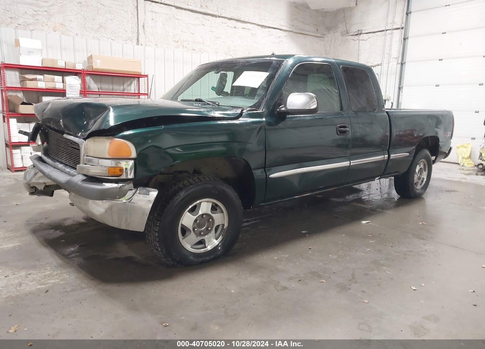 2001 GMC SIERRA 1500 SLE VIN: 2GTEK19T711192641