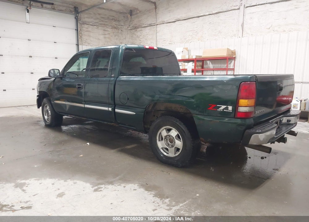 2001 GMC SIERRA 1500 SLE VIN: 2GTEK19T711192641