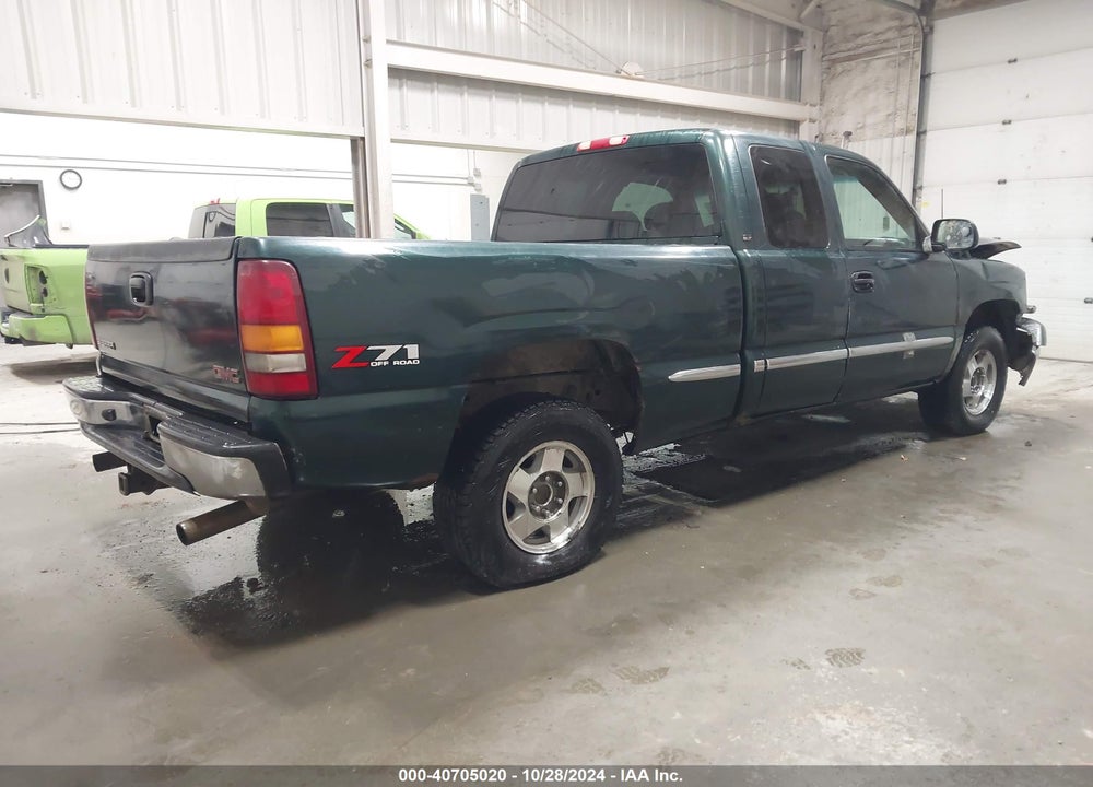 2001 GMC SIERRA 1500 SLE VIN: 2GTEK19T711192641
