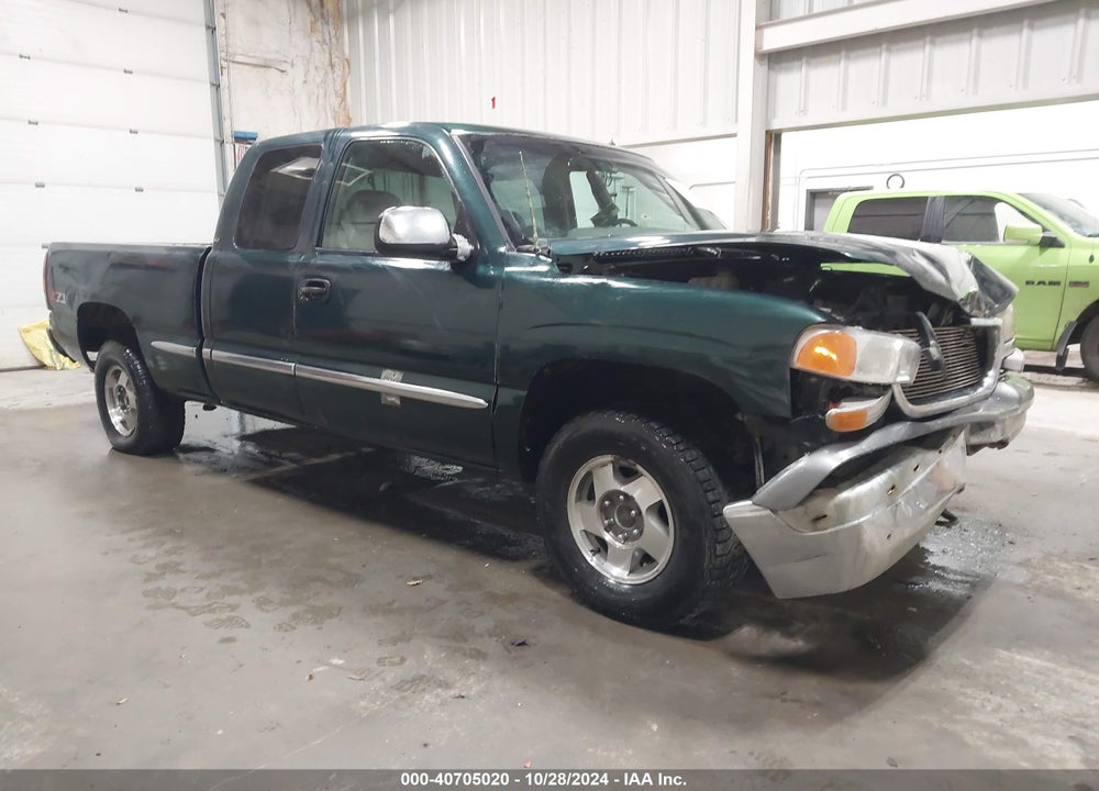 2001 GMC SIERRA 1500 SLE VIN: 2GTEK19T711192641