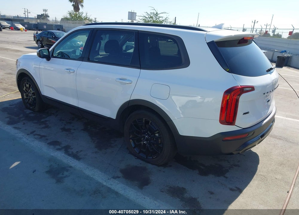 2022 KIA TELLURIDE EX VIN: 5XYP3DHC1NG308517