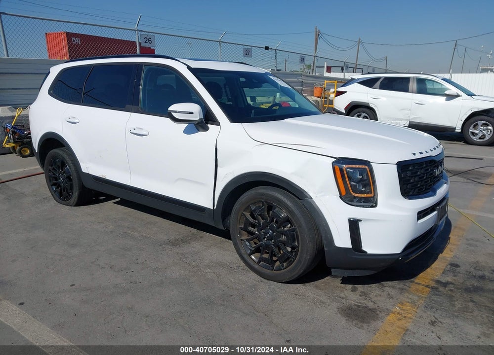 2022 KIA TELLURIDE EX VIN: 5XYP3DHC1NG308517