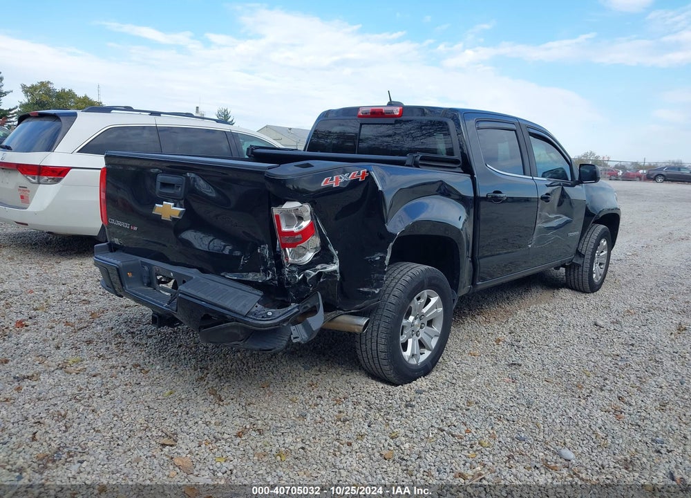 2018 CHEVROLET COLORADO LT VIN: 1GCGTCEN4J1177965