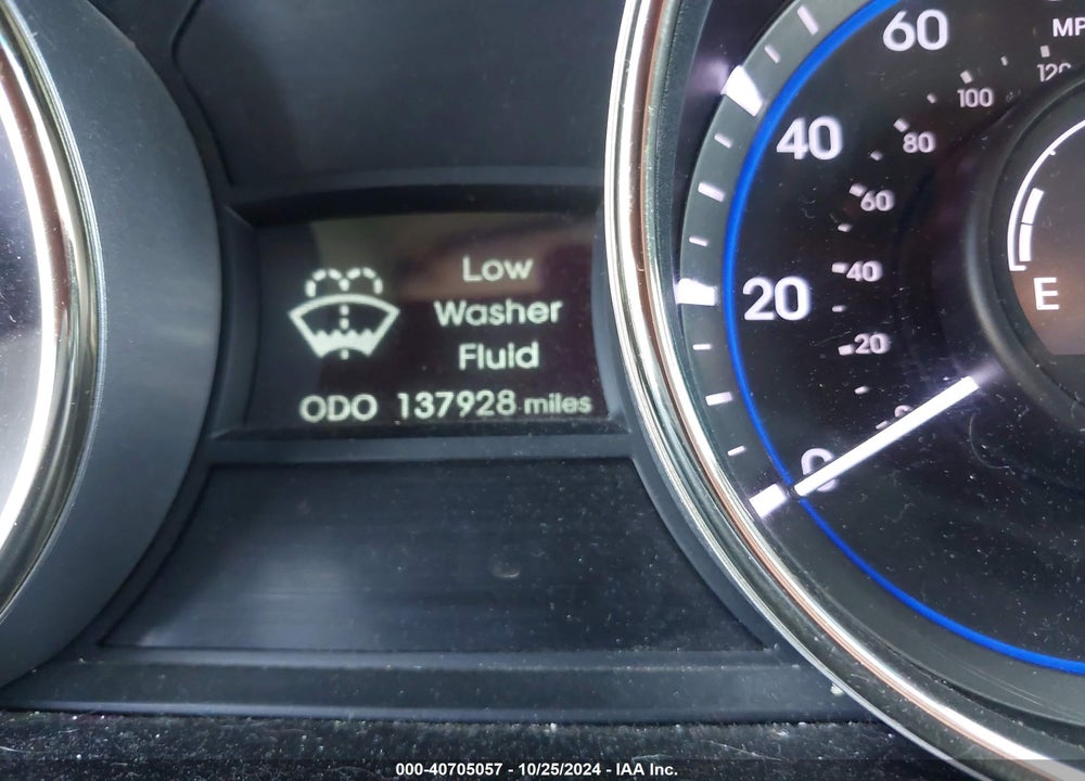 2013 HYUNDAI SONATA GLS VIN: 5NPEB4AC4DH716456