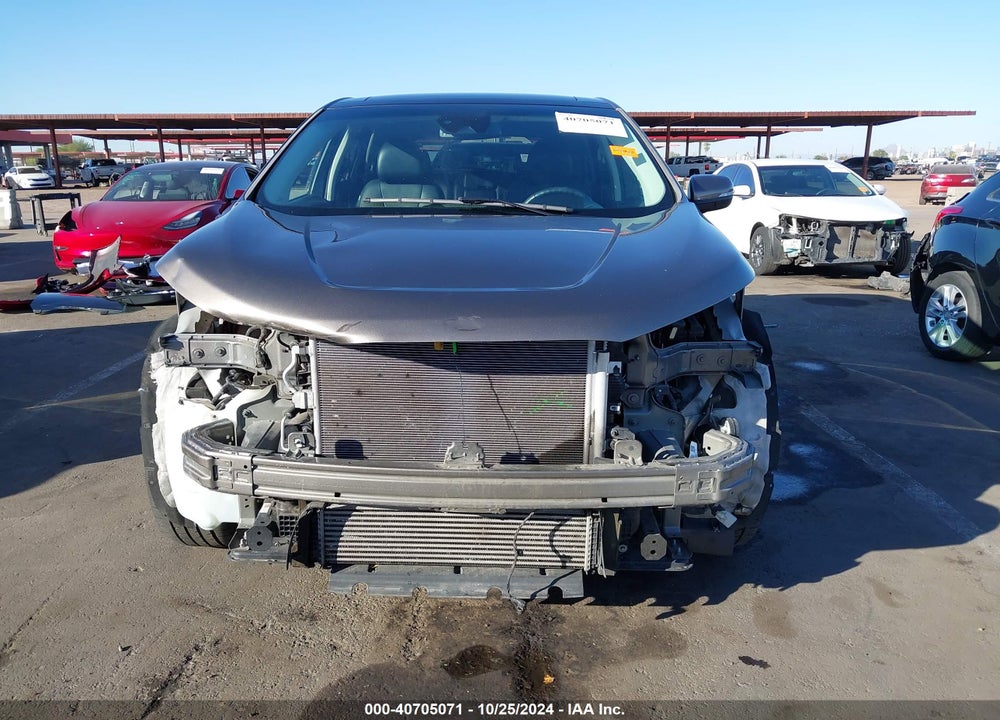 2019 FORD EDGE TITANIUM VIN: 2FMPK3K95KBB81695