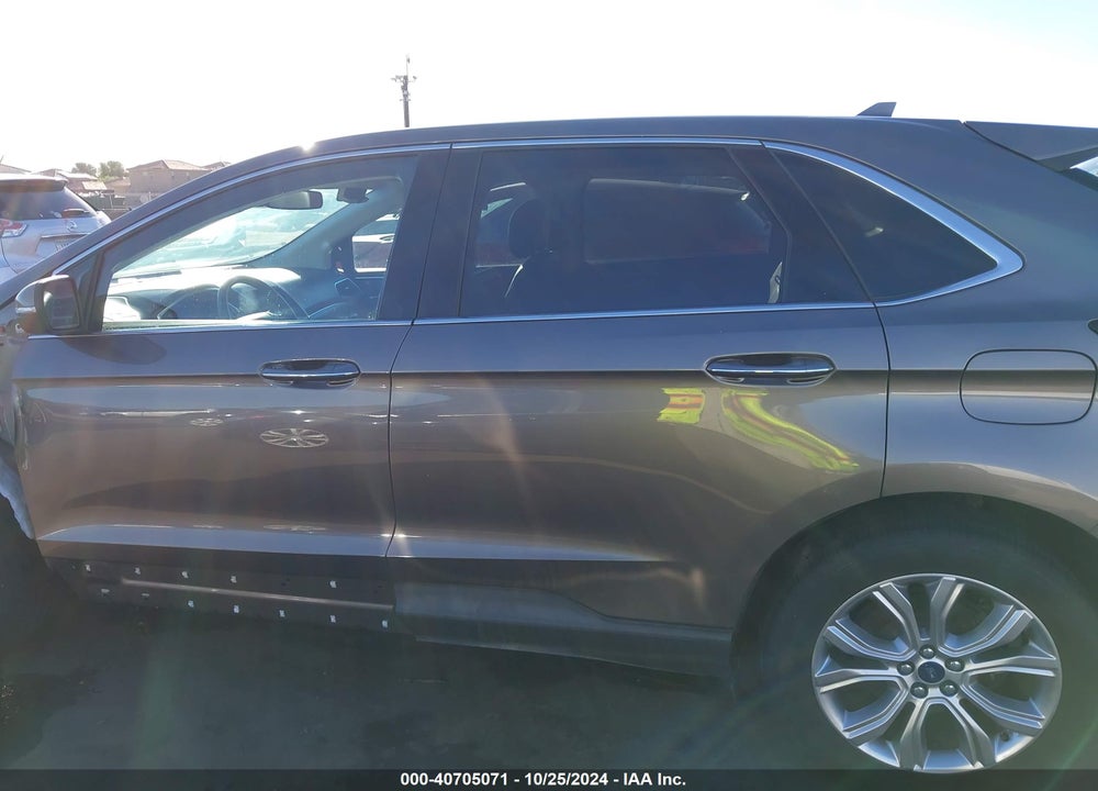 2019 FORD EDGE TITANIUM VIN: 2FMPK3K95KBB81695