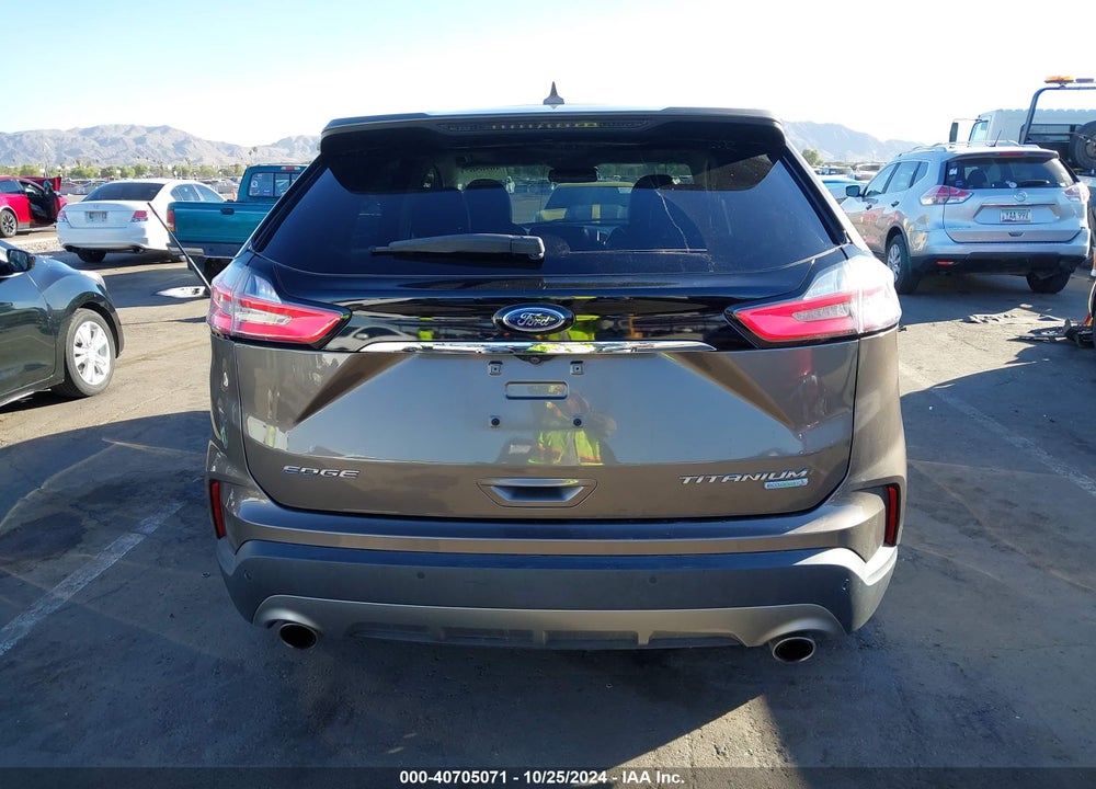 2019 FORD EDGE TITANIUM VIN: 2FMPK3K95KBB81695