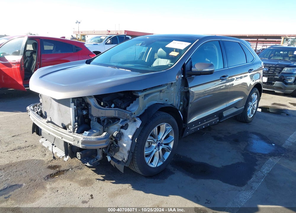 2019 FORD EDGE TITANIUM VIN: 2FMPK3K95KBB81695