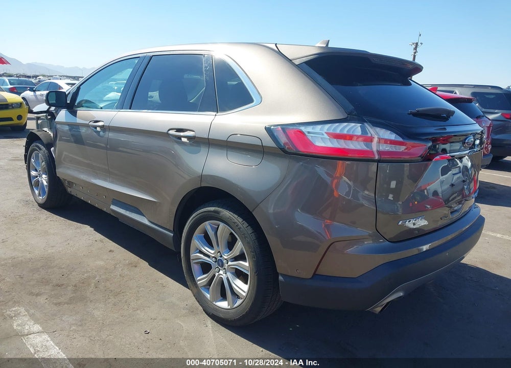 2019 FORD EDGE TITANIUM VIN: 2FMPK3K95KBB81695
