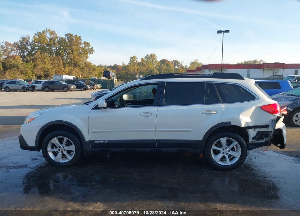 2014 SUBARU OUTBACK 2.5I PREMIUM VIN: 4S4BRCCC2E3254400