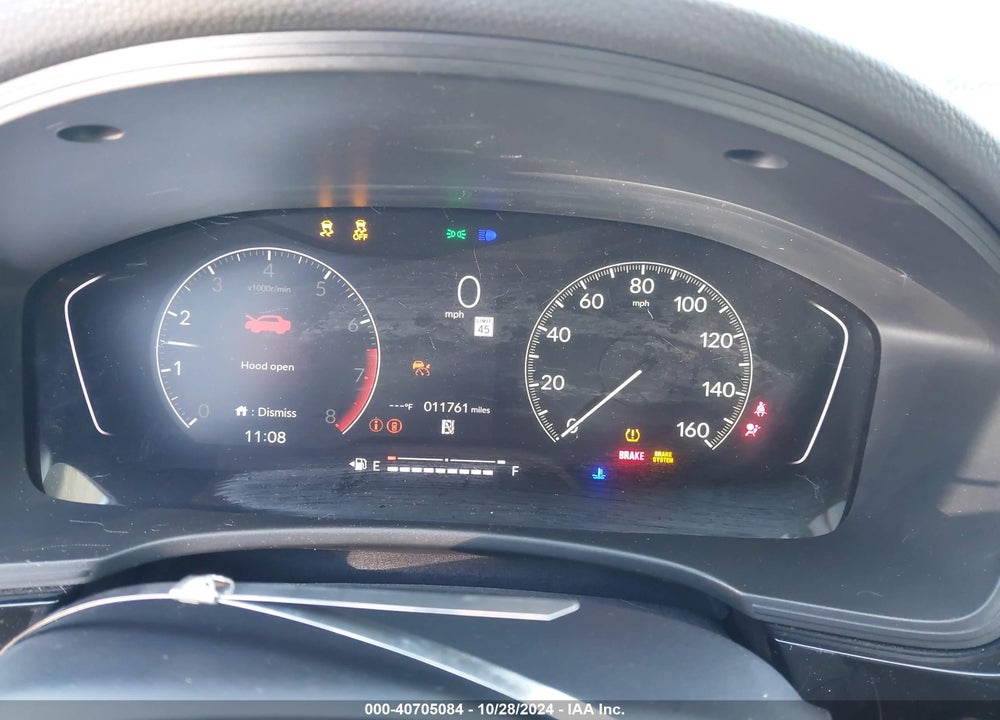 2024 HONDA CIVIC EX VIN: 2HGFE1F70RH320788