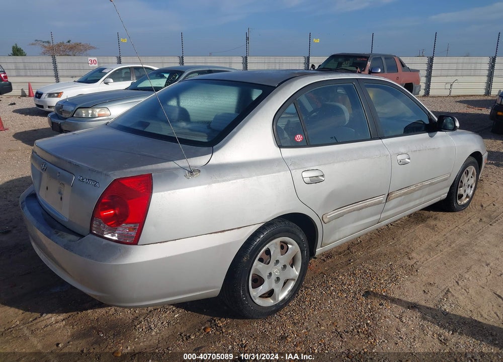 2006 HYUNDAI ELANTRA GLS/LIMITED VIN: KMHDN46D36U309981