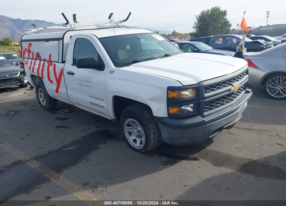 2015 CHEVROLET SILVERADO 1500 WT VIN: 1GCNCPEH8FZ433459