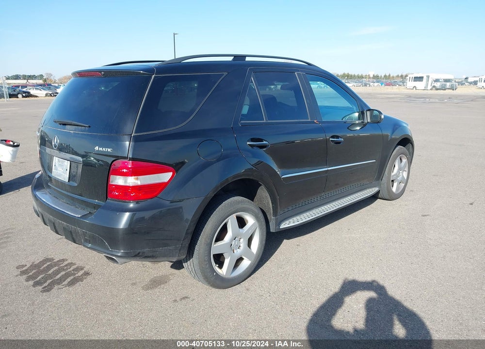 2008 MERCEDES-BENZ ML 550 4MATIC VIN: 4JGBB72EX8A329391