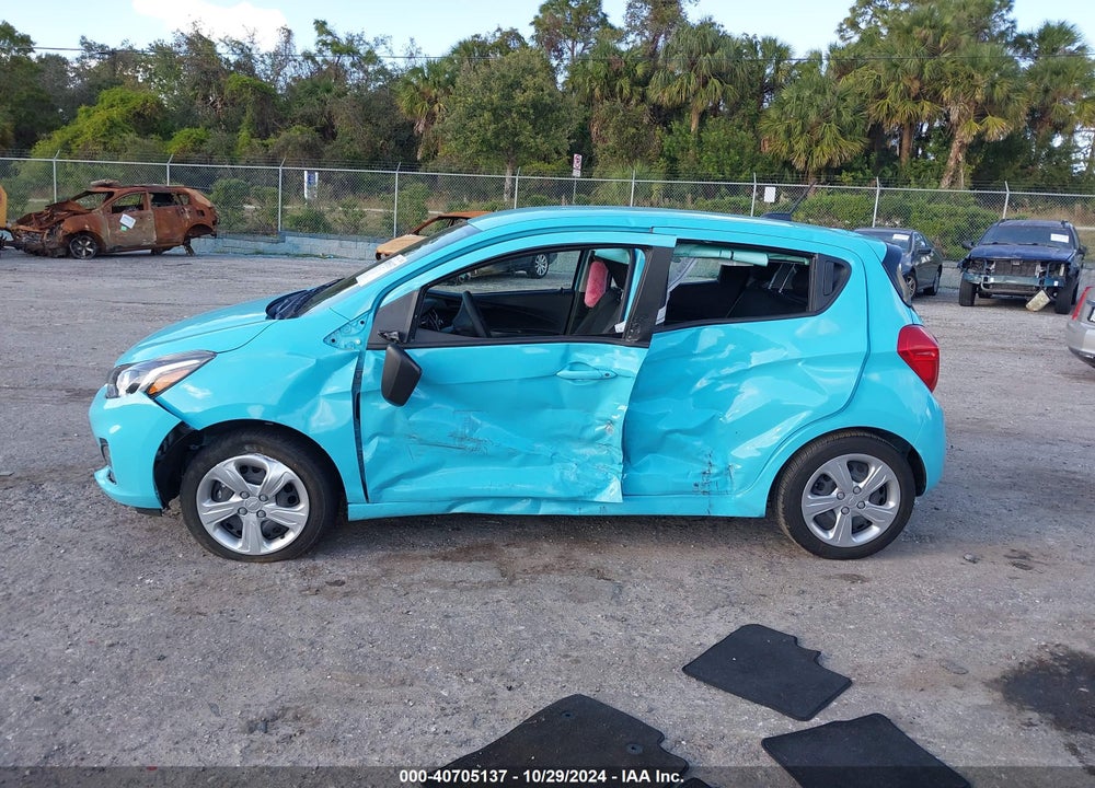 2022 CHEVROLET SPARK FWD LS AUTOMATIC VIN: KL8CB6SA0NC026046