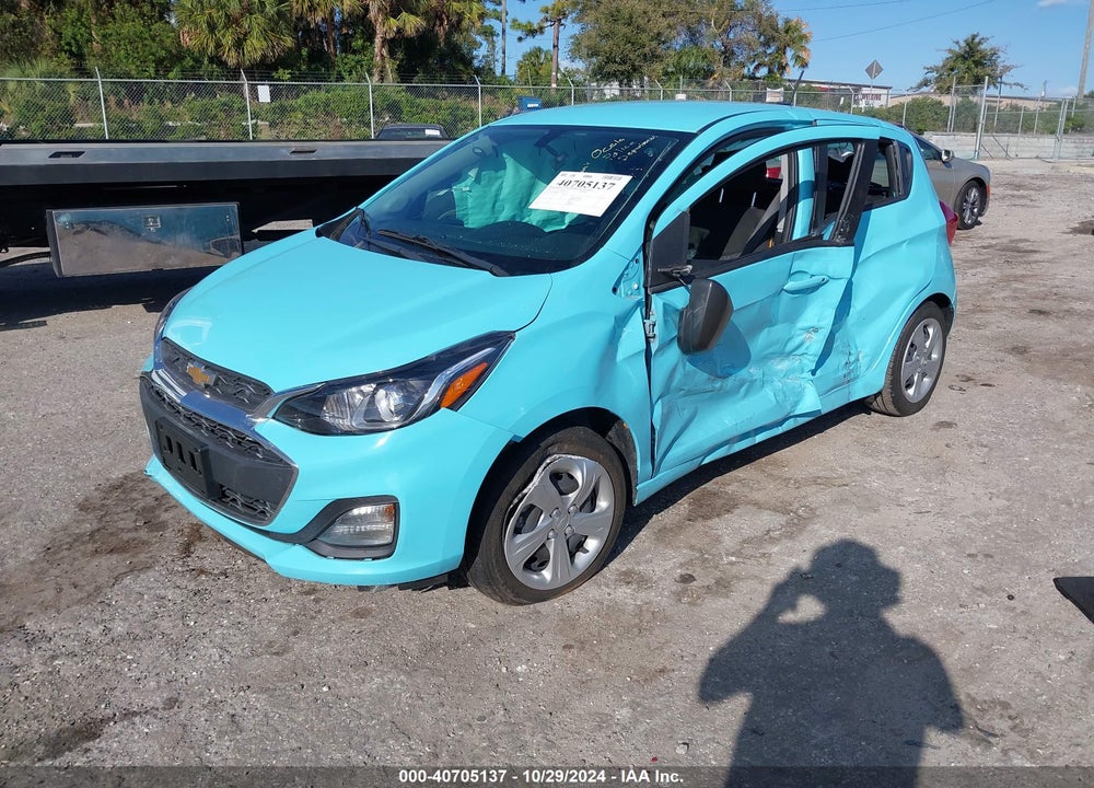 2022 CHEVROLET SPARK FWD LS AUTOMATIC VIN: KL8CB6SA0NC026046
