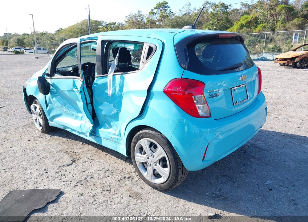 2022 CHEVROLET SPARK FWD LS AUTOMATIC VIN: KL8CB6SA0NC026046