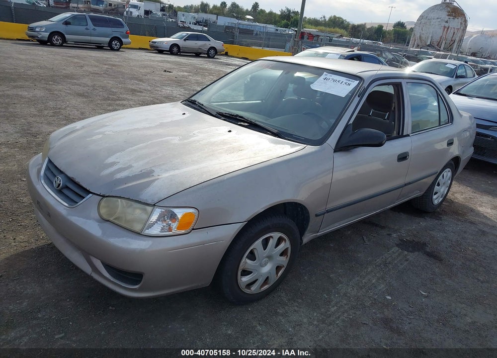 2001 TOYOTA COROLLA CE VIN: 1NXBR12E01Z447396