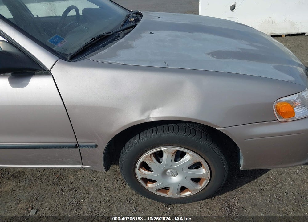 2001 TOYOTA COROLLA CE VIN: 1NXBR12E01Z447396