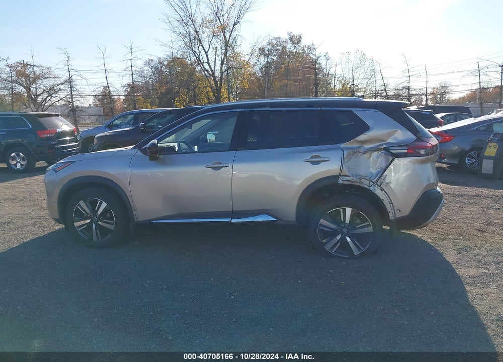 2022 NISSAN ROGUE PLATINUM INTELLIGENT AWD VIN: JN8BT3DD2NW270158