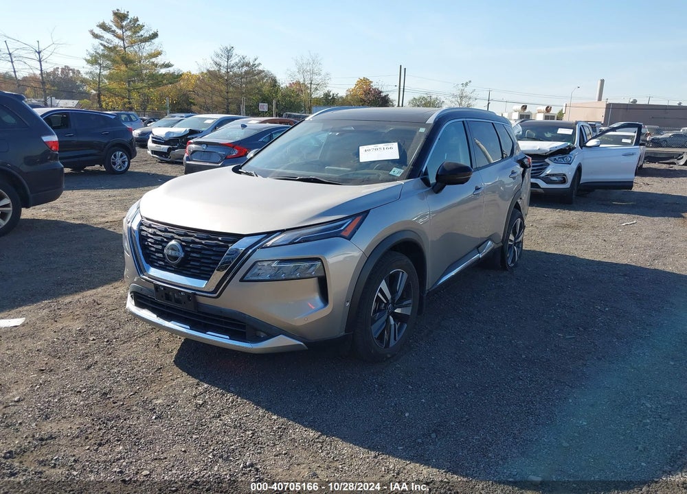 2022 NISSAN ROGUE PLATINUM INTELLIGENT AWD VIN: JN8BT3DD2NW270158