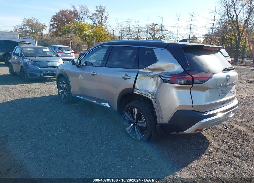 2022 NISSAN ROGUE PLATINUM INTELLIGENT AWD VIN: JN8BT3DD2NW270158