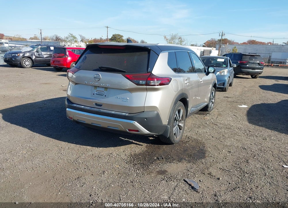2022 NISSAN ROGUE PLATINUM INTELLIGENT AWD VIN: JN8BT3DD2NW270158