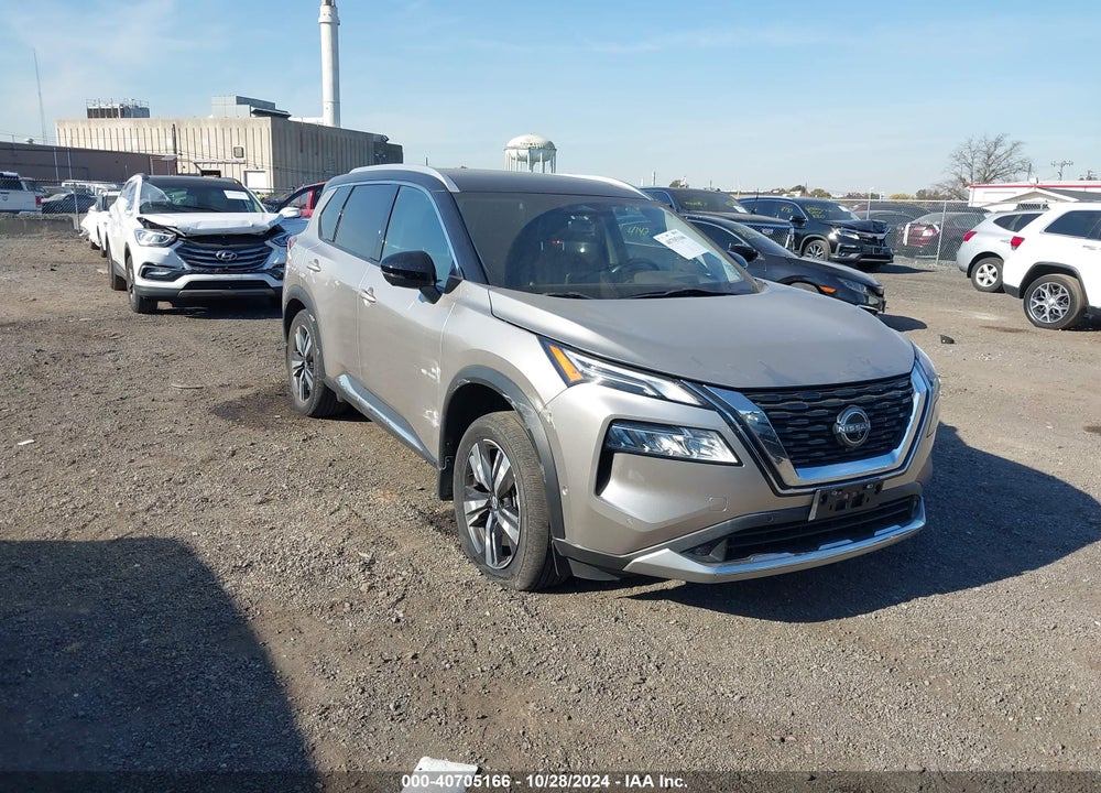 2022 NISSAN ROGUE PLATINUM INTELLIGENT AWD VIN: JN8BT3DD2NW270158