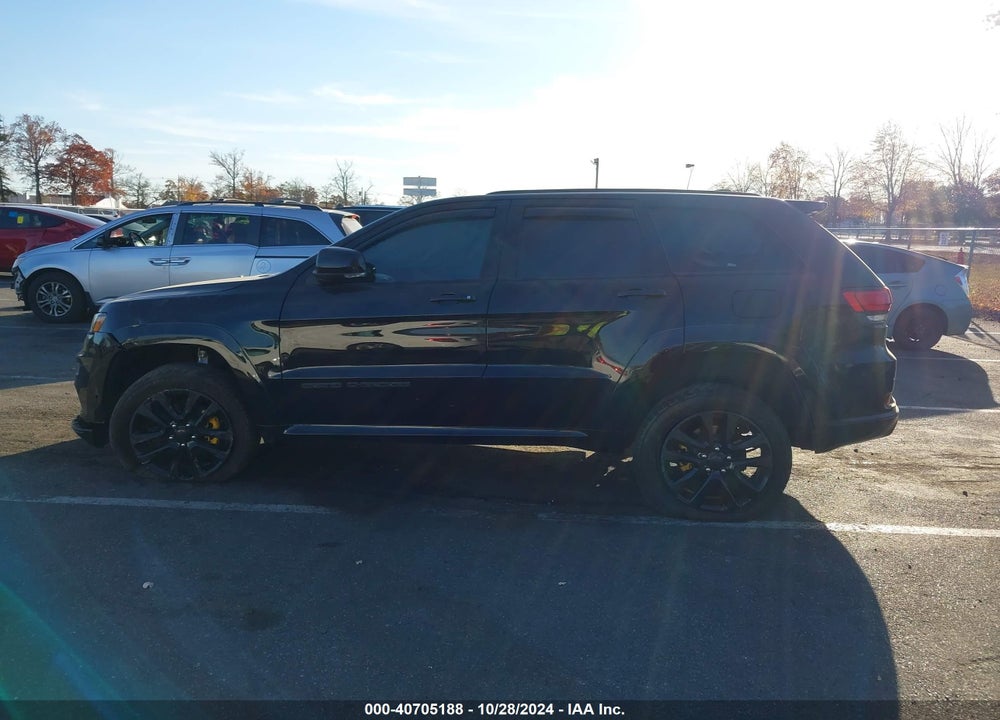 2018 JEEP GRAND CHEROKEE HIGH ALTITUDE 4X4 VIN: 1C4RJFCG3JC505238