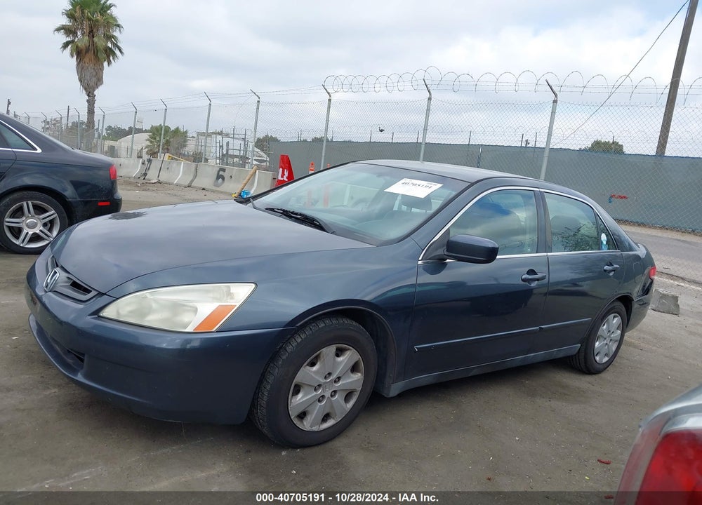 2003 HONDA ACCORD 2.4 LX VIN: JHMCM56343C080484