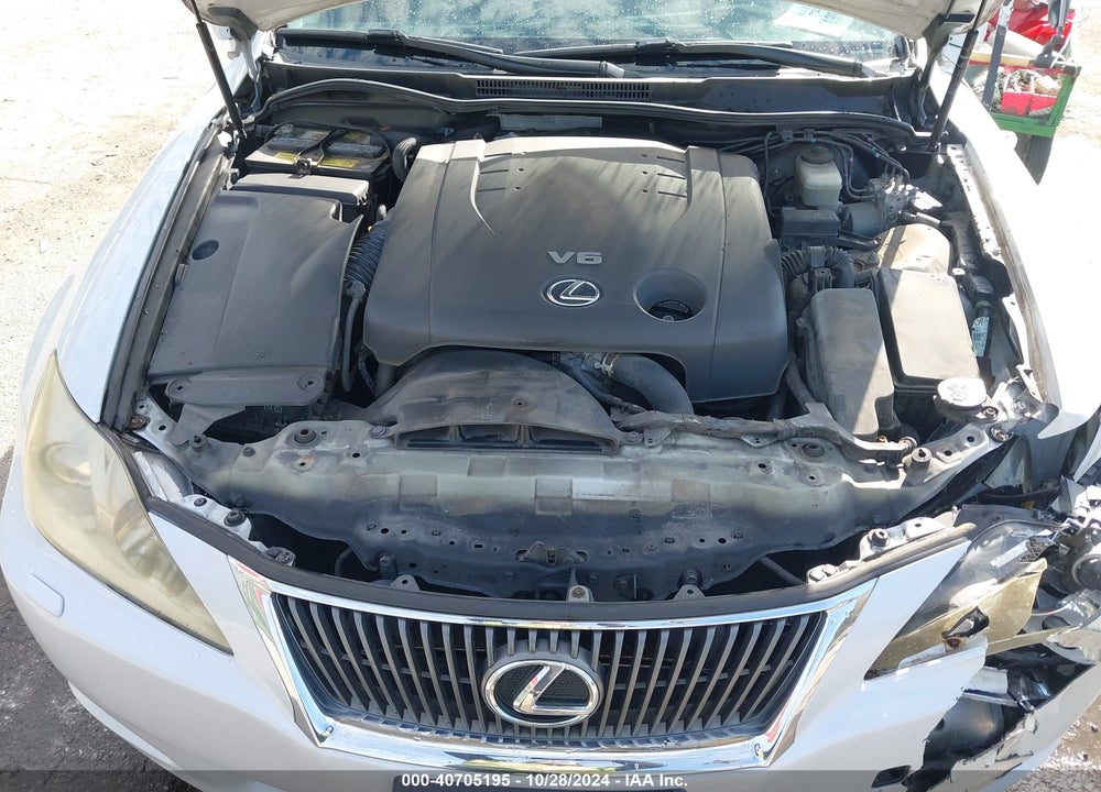 2010 LEXUS IS 250 VIN: JTHCF5C20A2033204