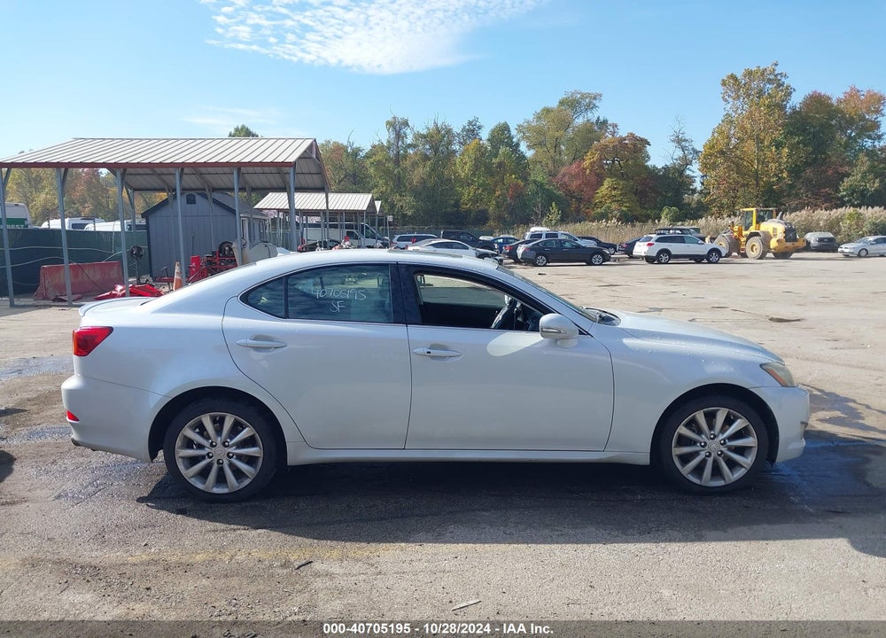 2010 LEXUS IS 250 VIN: JTHCF5C20A2033204