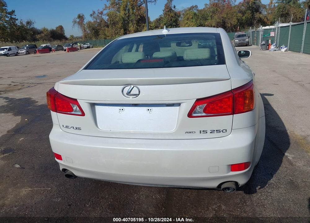 2010 LEXUS IS 250 VIN: JTHCF5C20A2033204