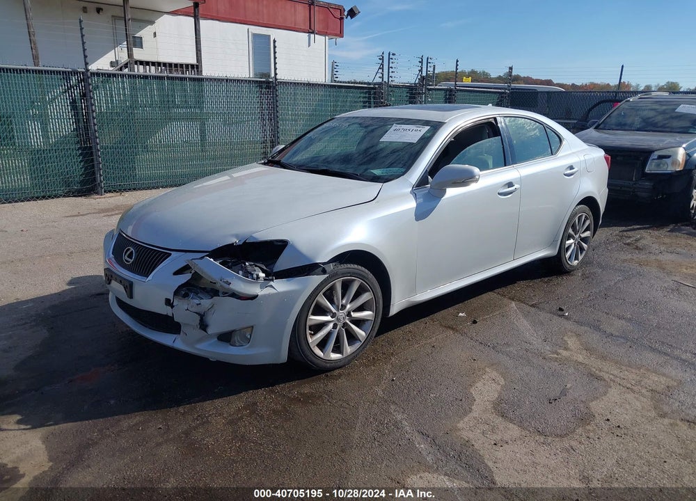 2010 LEXUS IS 250 VIN: JTHCF5C20A2033204