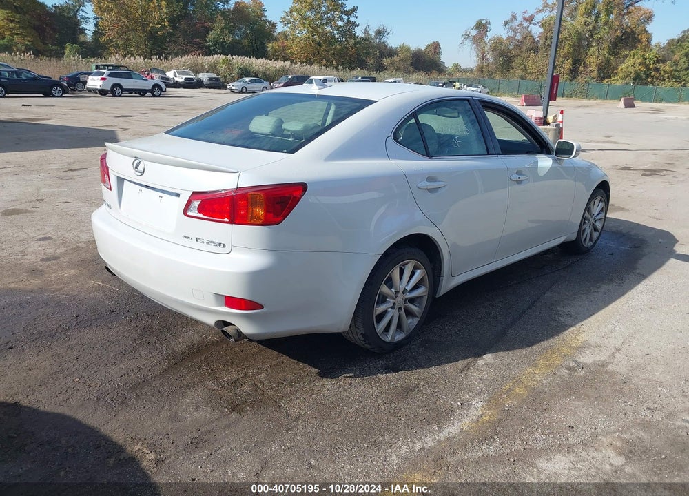 2010 LEXUS IS 250 VIN: JTHCF5C20A2033204