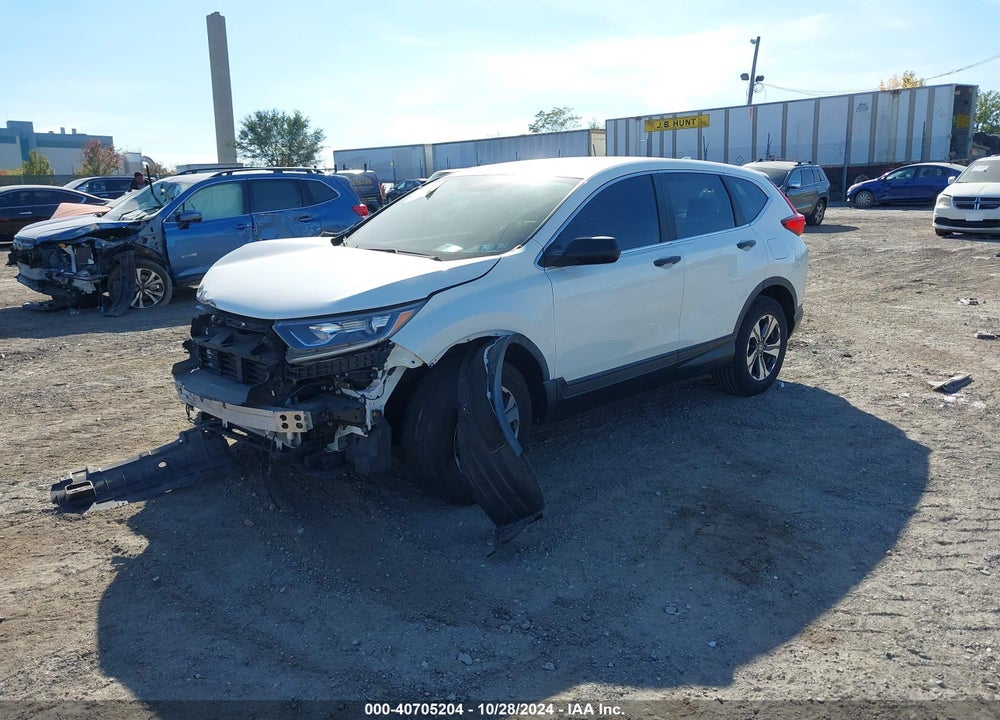 2017 HONDA CR-V LX VIN: 2HKRW6H38HH200565