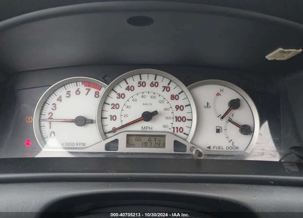 2006 TOYOTA COROLLA S VIN: 2T1BR30E76C677010