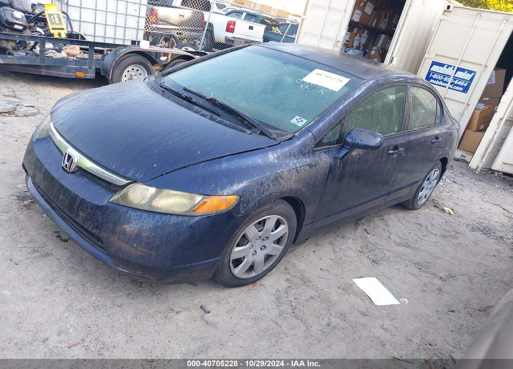 2006 HONDA CIVIC LX VIN: 1HGFA16526L074917
