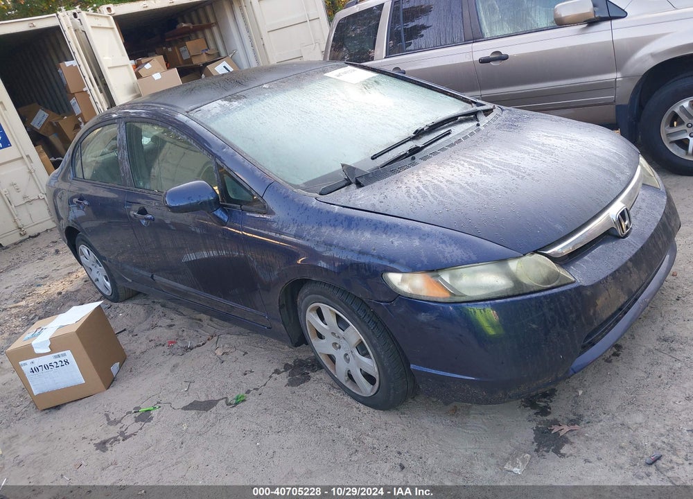2006 HONDA CIVIC LX VIN: 1HGFA16526L074917