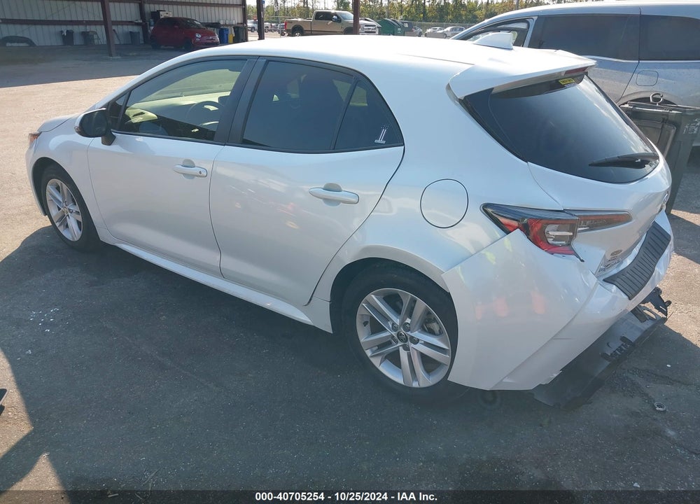 2022 TOYOTA COROLLA SE VIN: JTND4MBE2N3176927