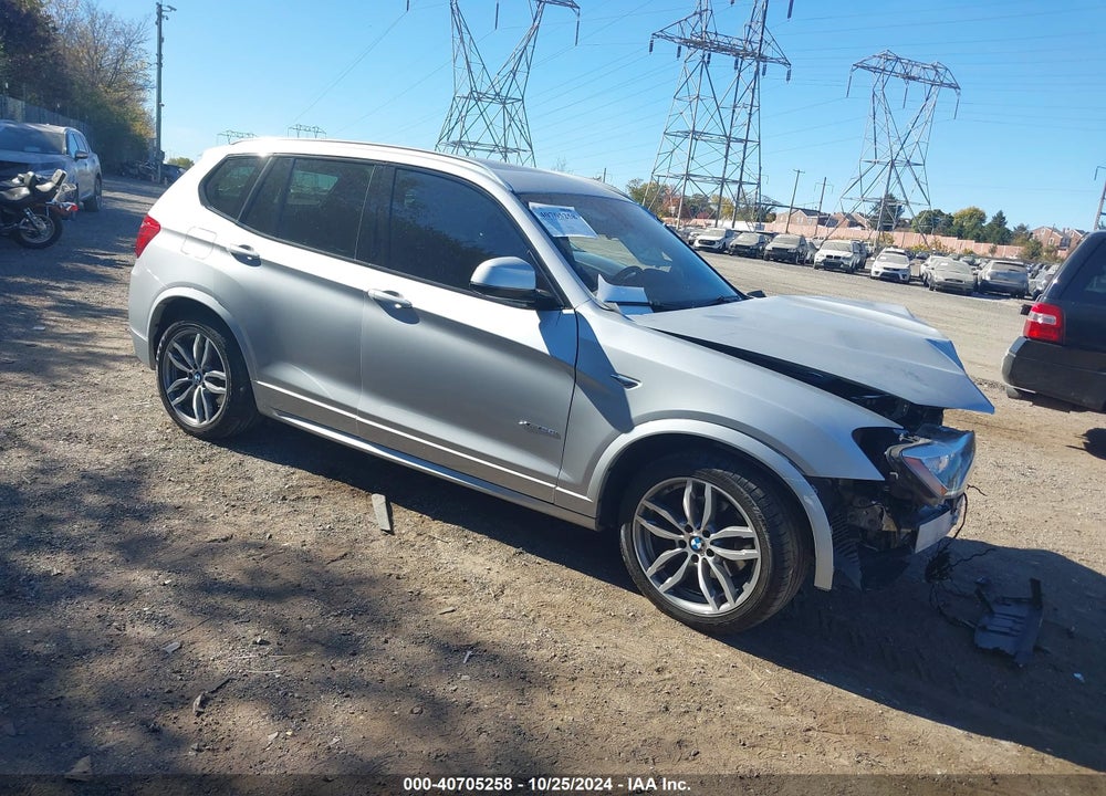 2016 BMW X3 XDRIVE28I VIN: 5UXWX9C51G0D94556